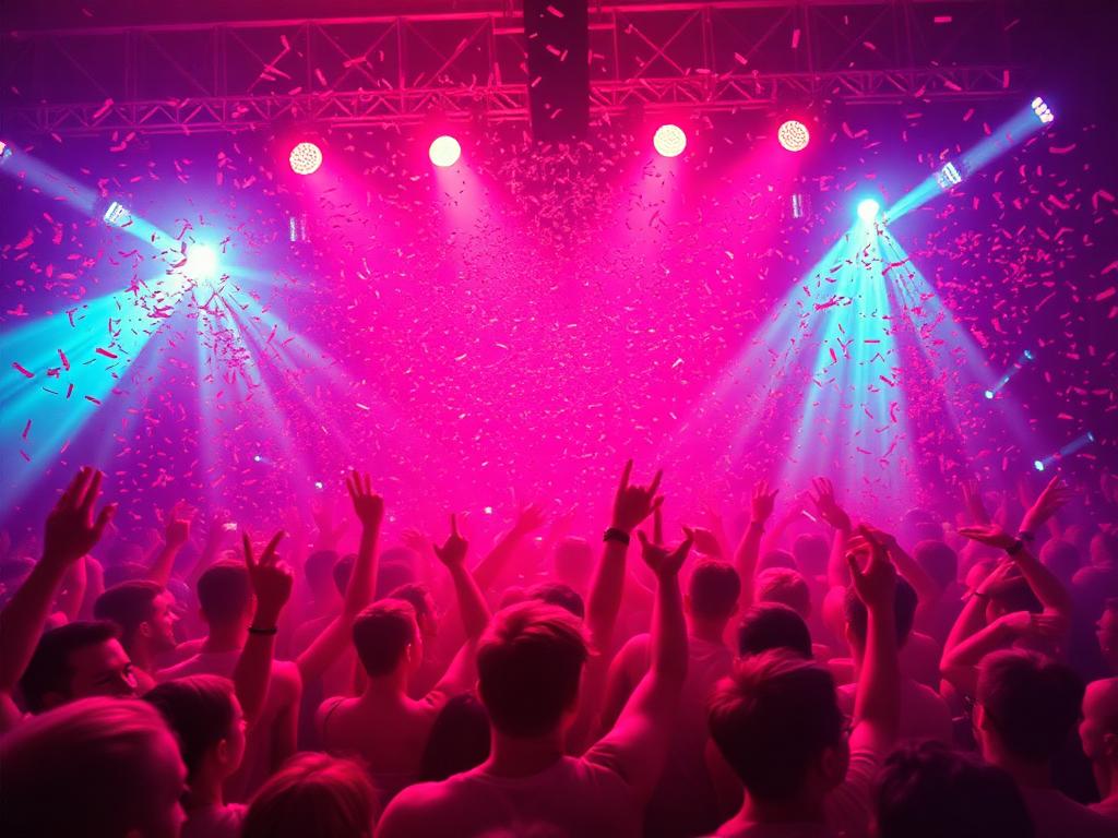 Foto Confetti Night per Live Report